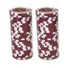 Brybelly The Ultimate Poker Chip Holo Inlay Heavyweight 14-gram Clay Composite - Pack of 50 ($5.00 Red) view 2
