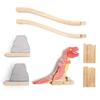 Bigjigs Rail, T-Rex Bursting Bridge, Wooden Toys, Dinosaur Toys, Bigjigs Train Accessories, Dinosaur Track, Wooden Train Sets, Trains for Kids, Bigjigs Trains view 3