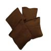 2 inch Brown Mini Bean Bag Toss Cornhole Bags Set of 4 view 1