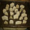 15 piece unfinished wooden house shapes, wooden house, wooden block house, wooden house set, view 4