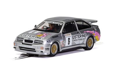 Scalextric Ford Sierra RS500 Listerine Graham Goode Racing 1:32 Slot Race Car C4146