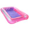 Swimline Inflatable Relaxing Suntan Lounge Water Raft Rectangular Tub and UFO Swimming Pool Lounge Chair Float with Built-in Sprayer view 2
