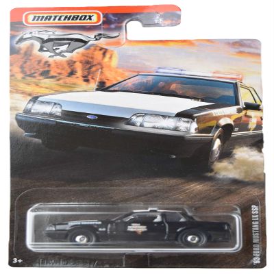 Mathcbox '93 Ford Mustang LX SSP, Black