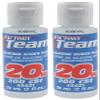 2 TEAM ASSOCIATED 20 WEIGHT SILICONE SHOCK OIL FLUID 5421 rc10 ARRMA HPI INCLUDES CHICAGOLAND RC COUPON view 1