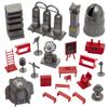 BMC Classic SciFi Mars Base Camp - 24pc Plastic Army Men Space Accessory Playset view 2