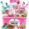 Original Stationery Ice Cream Slime Kit for Girls, DIY Cherry-Scented Slime Making Set with 31 Pieces, Fun Arts and Crafts for Kids Ages 812, Easter and Birthday Gift view 1