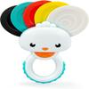 Clementoni 17325 Vista Pavone Rattle, Multi-Coloured view 1