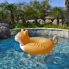 GoFloats Meowzers The Cat Party Tube Inflatable Raft, Float in Style (for Adults and Kids) view 2
