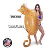 GoFloats Meowzers The Cat Party Tube Inflatable Raft, Float in Style (for Adults and Kids) view 3