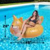 GoFloats Meowzers The Cat Party Tube Inflatable Raft, Float in Style (for Adults and Kids) view 4