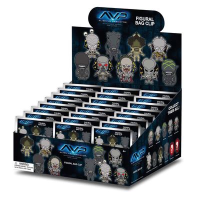 Aliens vs Predator 3D Foam Bag Clip in Blind Bag