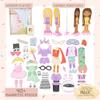 Story Magic Wooden Dress-Up Doll by Horizon Group USA, Dress Up Magnetic Wood Double Sided Doll, Over 40 Outfit and Accessory Pieces, Creative Pretend Play, Perfect for Ages 4+ view 2