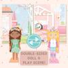 Story Magic Wooden Dress-Up Doll by Horizon Group USA, Dress Up Magnetic Wood Double Sided Doll, Over 40 Outfit and Accessory Pieces, Creative Pretend Play, Perfect for Ages 4+ view 4