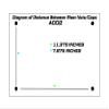 Better Display Cases Versatile Clear Acrylic Display Case - Large Rectangle Box with Green Risers 14.5" x 11" x 12" (A002-GRR) view 3