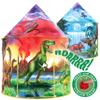 W&O Dinosaur Discovery Play Tent with Roar Button - Extraordinary Pop Up Tent for Boys & Girls - Perfect for Indoor & Outdoor Adventures view 1