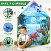 W&O Dinosaur Discovery Play Tent with Roar Button - Extraordinary Pop Up Tent for Boys & Girls - Perfect for Indoor & Outdoor Adventures view 4