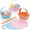 Baker Ross Spring Basket Kits - Pack of 8, Easter Basket Craft for Kids (FC631) view 2