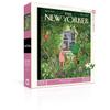 New York Puzzle Company - New Yorker Winter Garden - 500 Piece Jigsaw Puzzle for Adults by Tom Gauld view 1