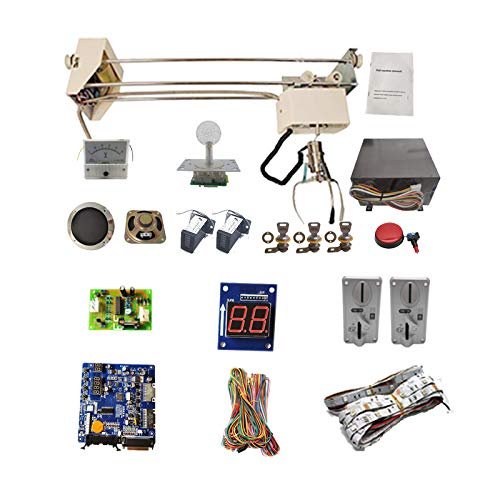 DIY Toy Catcher Claw Crane Machine kit with 71cm Gantry Crane Motherboard Coin Acceptor Button Harness Joystick Coin Meter