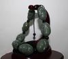 1" China Nature Certified Nature Hetian Nephrite Jade The Eight Immortals Hand Carved Bangle Bracelet 4393 view 3