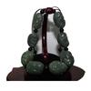 1" China Nature Certified Nature Hetian Nephrite Jade The Eight Immortals Hand Carved Bangle Bracelet 4391 view 1