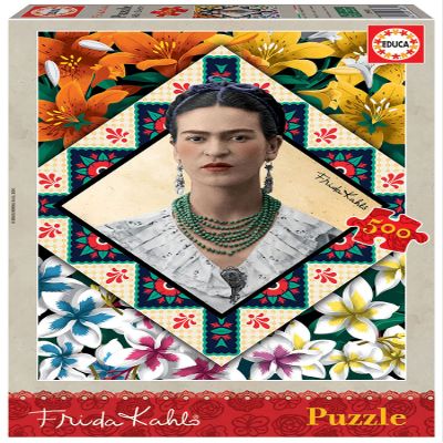 Educa Borras Frida Kahlo Series Puzzle 500 Pieces