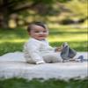 Eichhorn Baby Pure Greifling mit Schmusetuch view 2