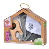 Eichhorn Baby Pure Greifling mit Schmusetuch view 3