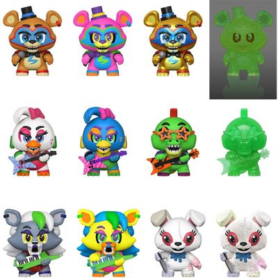 Funko Mystery Mini's: Five Nights at Freddy's, Security Breach - One Mystery Figure, Multicolour, 3 inches