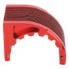 Tbest RC Car Motor Heatsink, Aluminum Alloy RC Car Motor Heatsink Cooling Fin Part for 4274 1515 1512 Brushless Motor 42mm(Red) view 2