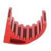 Tbest RC Car Motor Heatsink, Aluminum Alloy RC Car Motor Heatsink Cooling Fin Part for 4274 1515 1512 Brushless Motor 42mm(Red) view 4