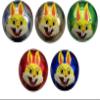 12 Rabbit Soccer Mini Balls Bungee Elastic Juggling Skill Training Net (Blue) view 2