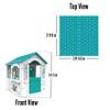 Chicos Veterinary Play House Outdoor Playset for Kids Veterinarian Indoor Playset for Pretend Play Outdoor Kids Play Set Vet view 4