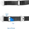 Heavy Duty Metal Anti Tip Straps - Adjustable Safety Furniture Wall Anchors for Baby Proofing Flat Screen TVs, Dressers, Bookcases, Cabinets - No Plastic Parts - Pack of 2 view 2
