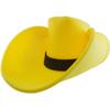 FUNSTITUTION Cowboy Hat, Giant Foam Cowboy Hat - Oversized Hat - Silly, Crazy and Funny Hats for Adults and Kids - Huge Hat - Yellow Hat view 1