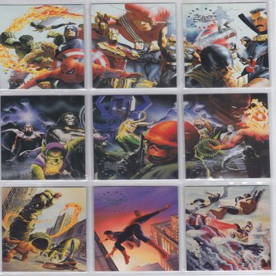 1998 Marvel Silver Age Mini-Master Set (Base, Alex Ross, Jack Kirby++) NM/M Marvel