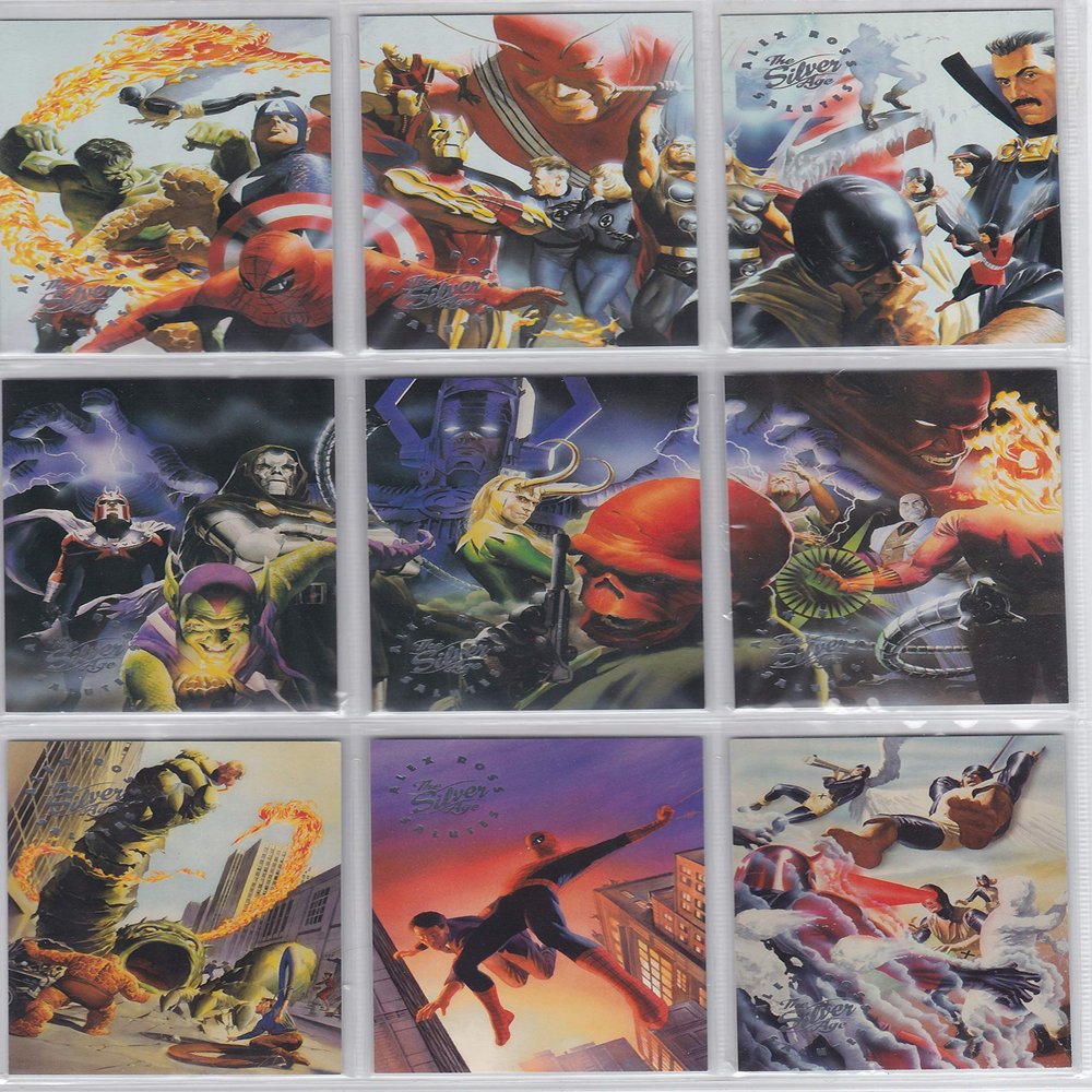 1998 Marvel Silver Age Mini-Master Set (Base, Alex Ross, Jack Kirby++) NM/M Marvel