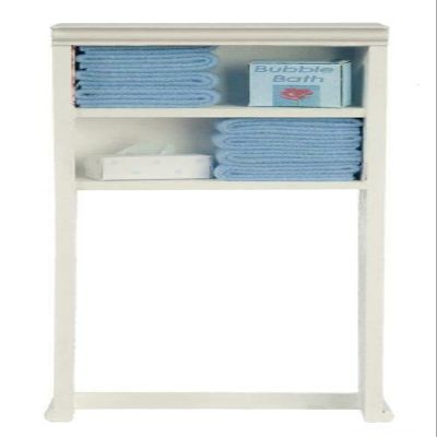 Dollhouse Over Toilet Shelf Unit Blue Towels & Accessories Bathroom Furniture