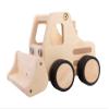 Guidecraft Wooden Front Loader: Vehicle Play Set, Kids Learning and Educational Dramatic Play Toy view 1