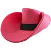 FUNSTITUTION Giant Foam Cowboy Hat - Oversized Huge Cowboy Hat - Silly, Crazy and Funny Pink Hats for Adults and Kids view 1