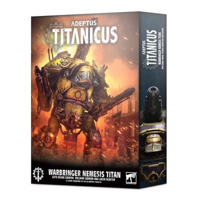 Games Workshop Adeptus Titanicus: Warbringer Nemesis Titan with Quake Cannon