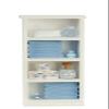 Town Square Miniatures Dollhouse Narrow Shelf Unit Blue Towels & Accessories 1:12 Bathroom Furniture view 1