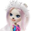 Mattel Enchantimals Family Set with Pristina Polar Bear Small Doll & 3 Animal Sibling Figures, Snowy Valley Toy Collection view 4