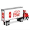 Coca-Cola 1/50 53' Coca-Cola Tractor and Trailer view 2