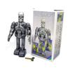 Charmgle Skull Robot Machine Wind-Up Tin Toy Clockwork Walking Robot Adult Collection Toy Gifts Halloween Party Favor Home Decoration view 1