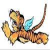 ItsYourAirplane.com Flying Tiger Prong-Back Wings, 2 3/4" view 3