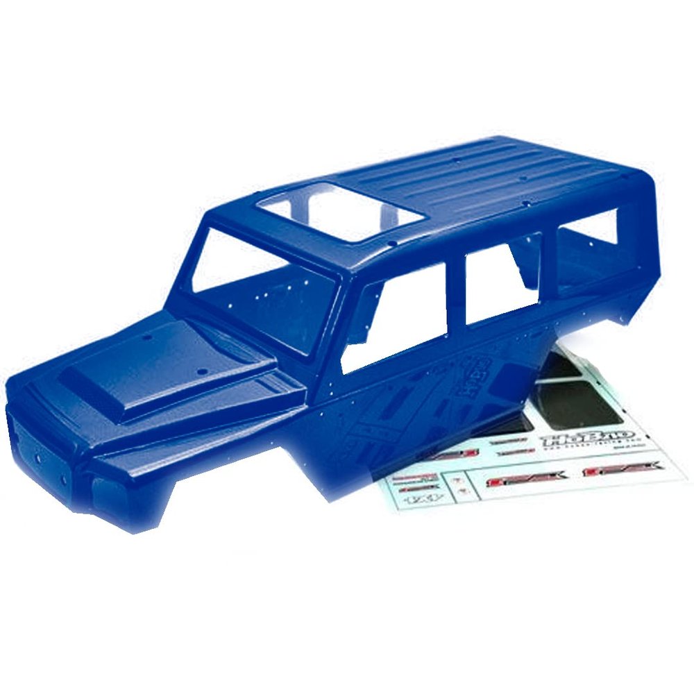 HoBao 230100 1/10 Painted Body Blue w/Decals : DC-1