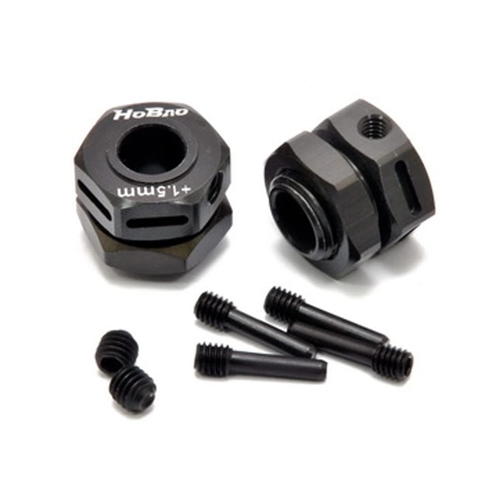 HoBao 86102 Wheel Hub Set Thread-W. +1.5mm : Hyper 7TQ/ GTS/GTB/SS/SST/VS