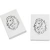 Azeeda 2 x 45mm 'Lion Head' Erasers/Rubbers (ER00022843) view 1