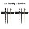 Pmsanzay 2 Pack, Storage Bracket Rack for Wand Collection/Wand Display/Wand Stand/Wand Storage/Wand Rack - Can Holder up to 20 Wands no Wand view 2